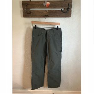 Kuhl Convertible olive green hiking Pants Bandita outdoor camping